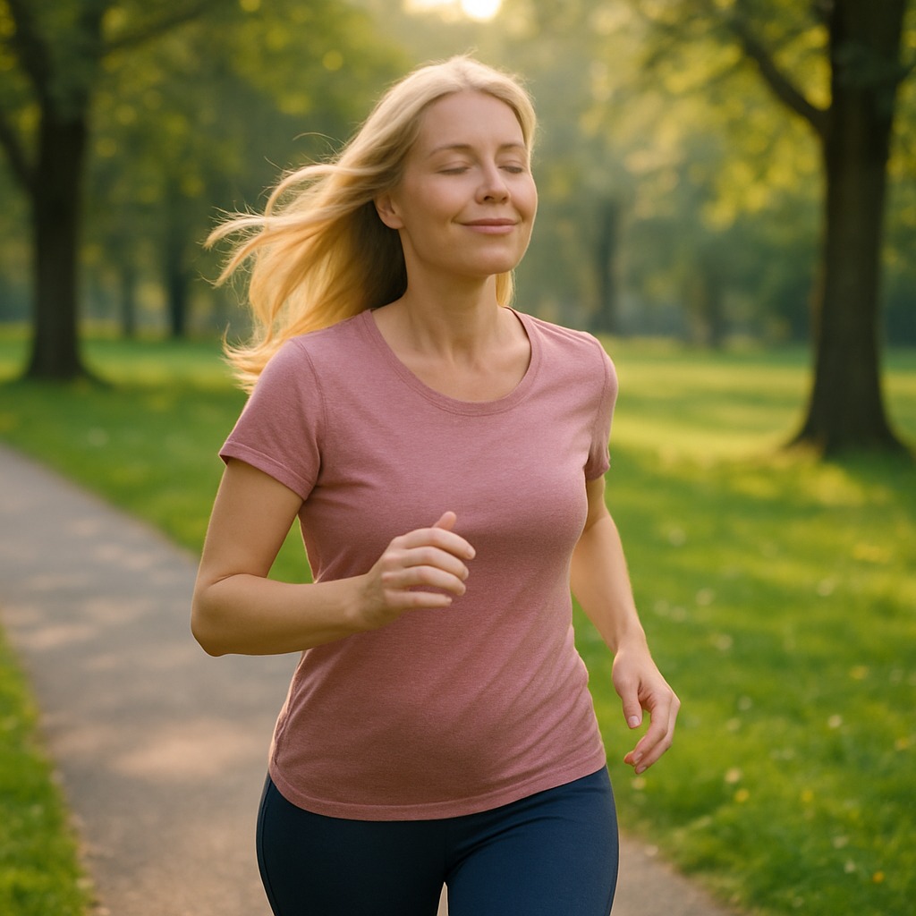Woman running